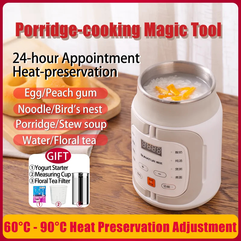 Panela elétrica de arroz e multicooker SUNATUR 700W